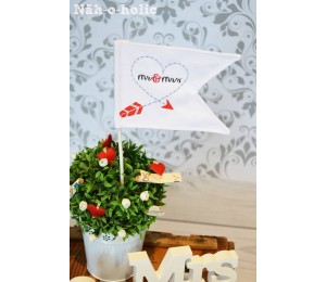 Stickdatei - Herz Schloss